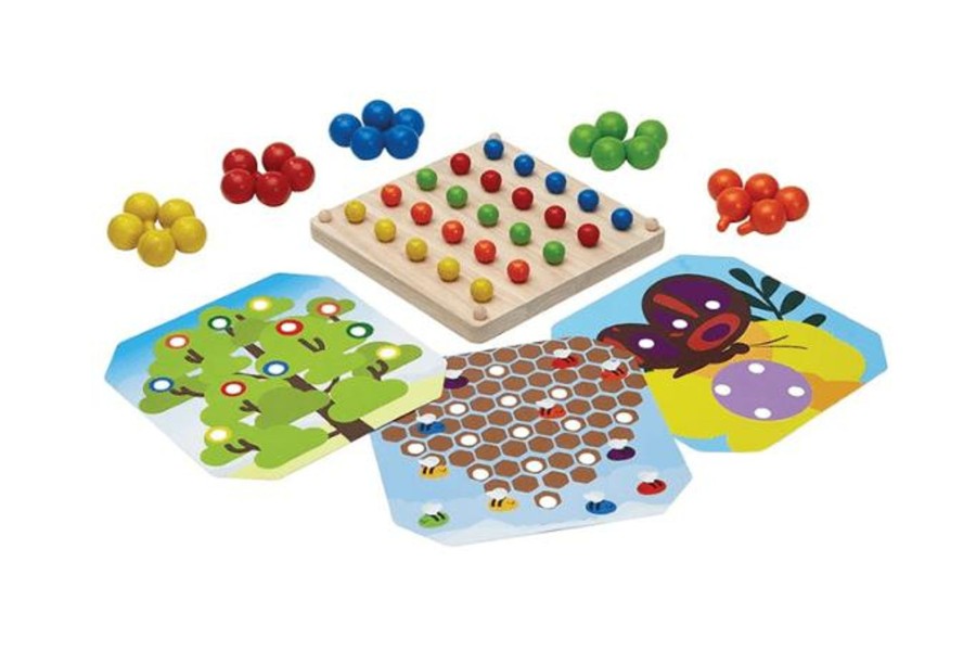 Montessori Materials Plan Toys | Plan Toys Creative Peg Board