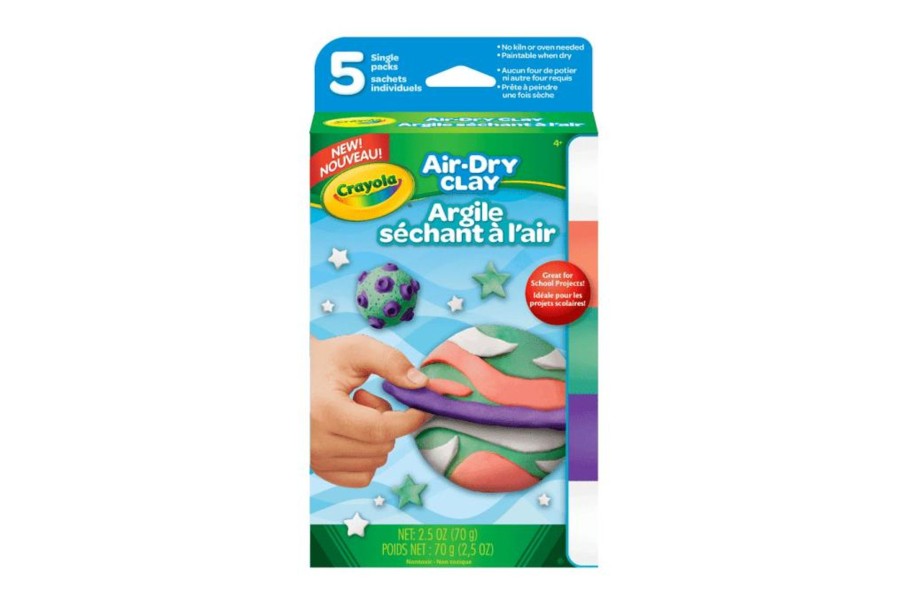 Toys Crayola | Air Dry Clay - 5 Pack