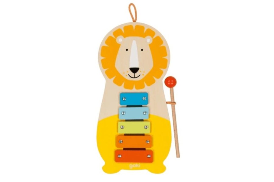 Toys Eco Parade | Metal Xylophone (Lion) By Goki