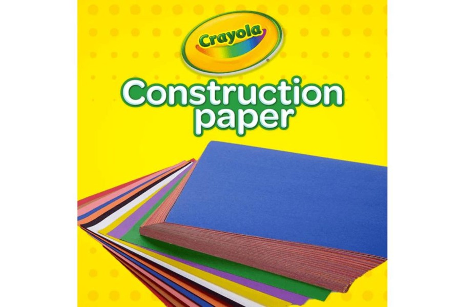 Toys Crayola | Crayola Coloured Construction Paper (400 Sheets)