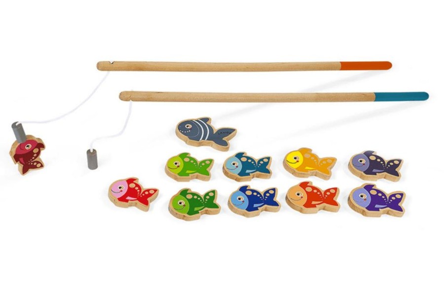 Toys Pierre Belvediere | Wooden Fishing Game