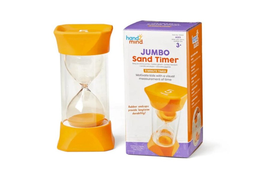 Montessori Materials Playwell | Jumbo Sand Timers (5 Or 10 Minutes)