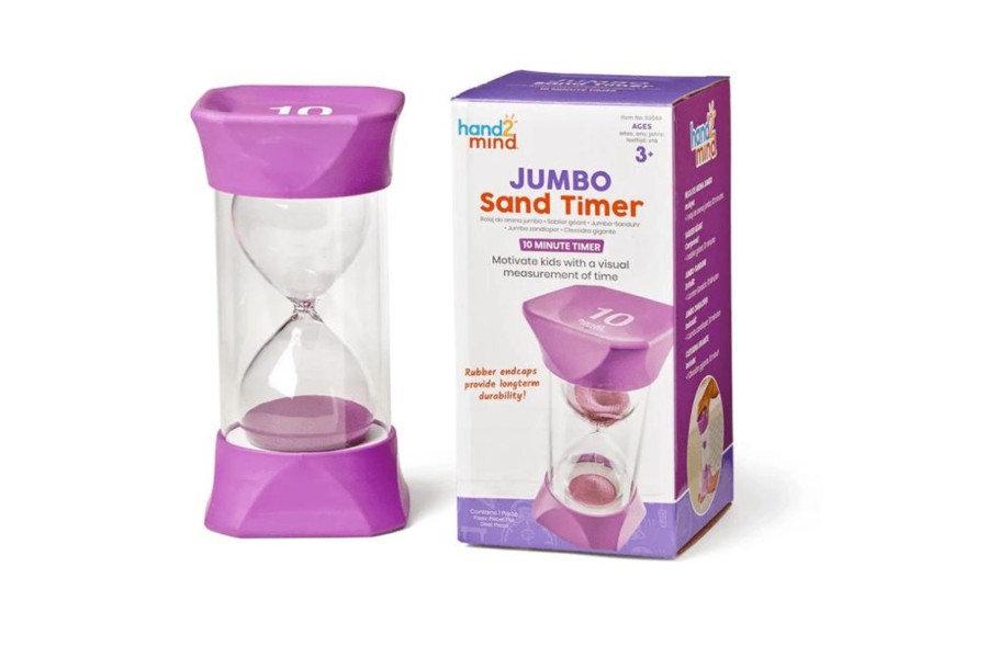 Montessori Materials Playwell | Jumbo Sand Timers (5 Or 10 Minutes)