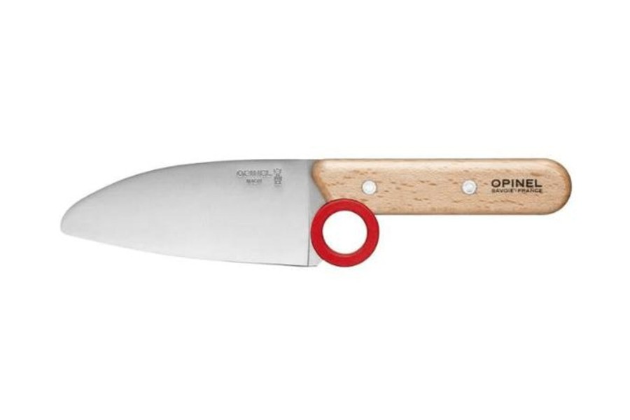 Montessori Materials Opinel | Le Petit Chef Children'S Knife + Finger Guard