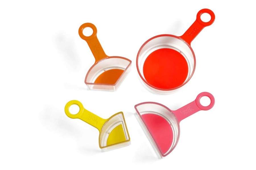 Montessori Materials Playwell | Rainbow Fraction® Measuring Cups (Set Of 4)