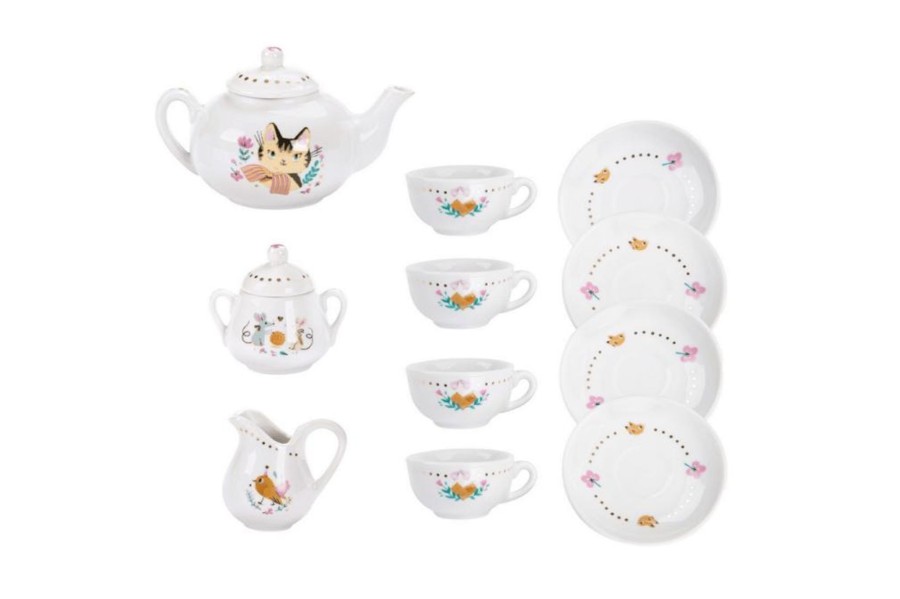 Toys Fire the Imagination | Parisiennes Ceramic Tea Set