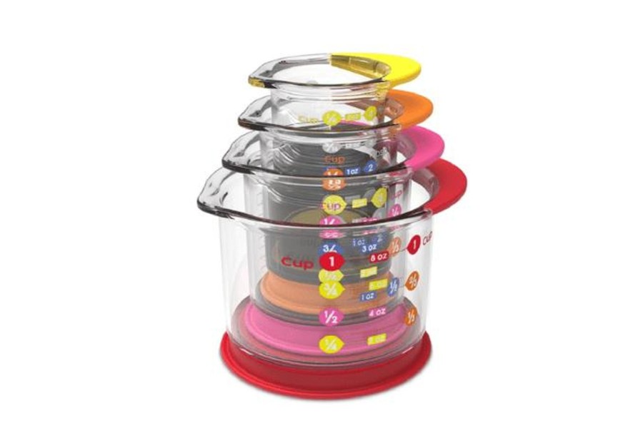 Montessori Materials Playwell | Rainbow Fraction® Liquid Measuring Cups