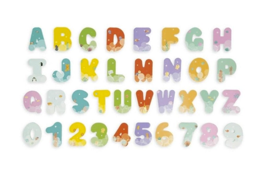 Toys Pierre Belvediere | Bath Time Letters And Numbers