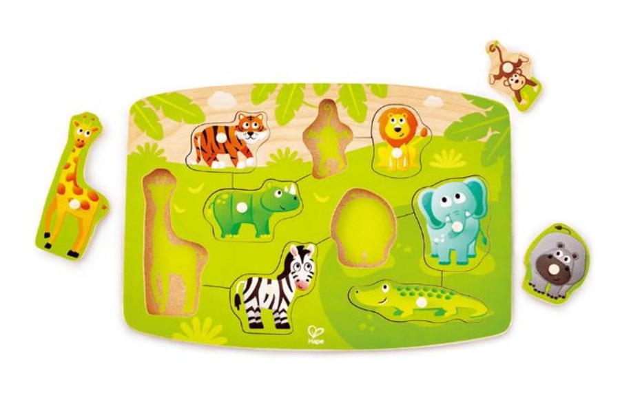 Montessori Materials Playwell | Hape Peg Puzzles