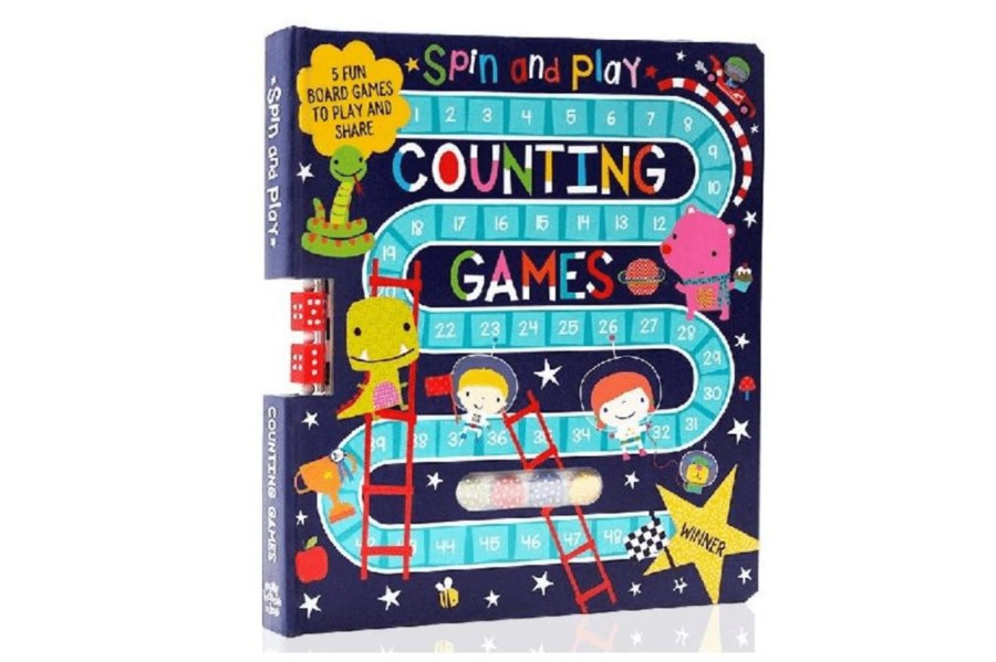 Books Fire the Imagination | Spin & Play Travel Games - Counting