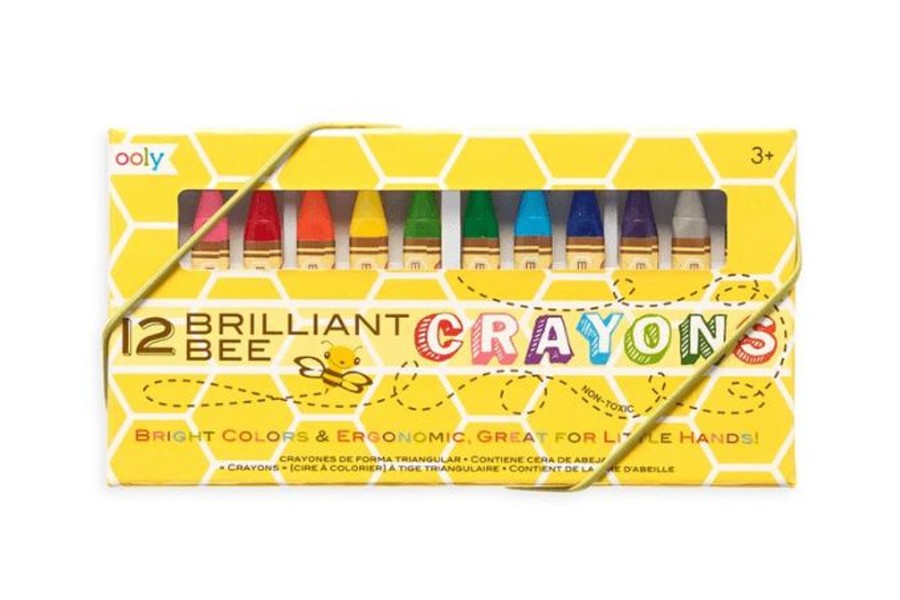 Toys Ooly | Brilliant Bee Crayons (Set Of 12)