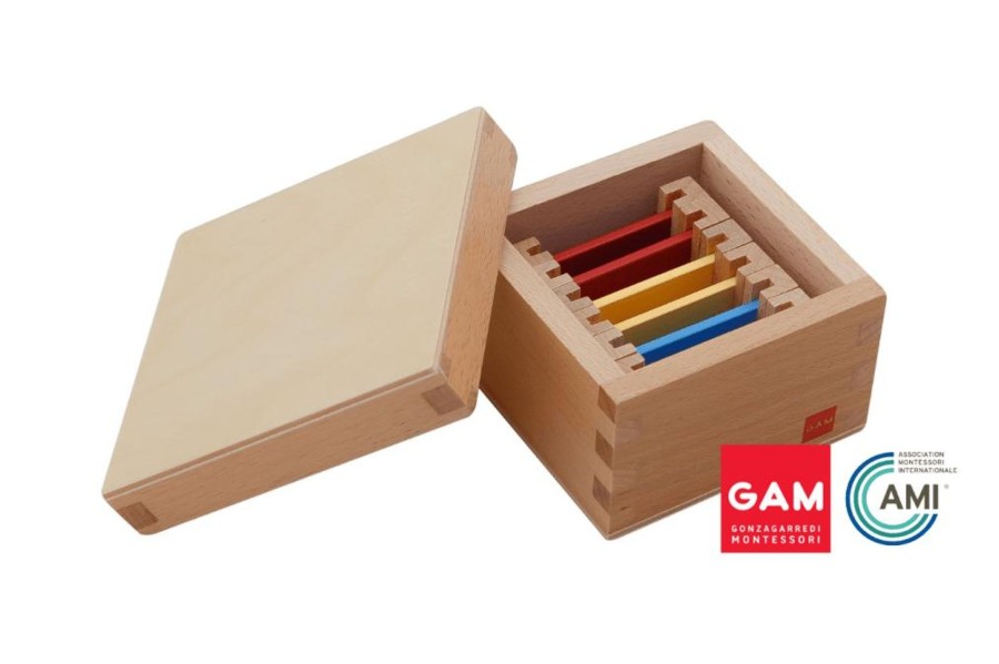 Montessori Materials Tout About Toys | First Box Of Colour Tablets