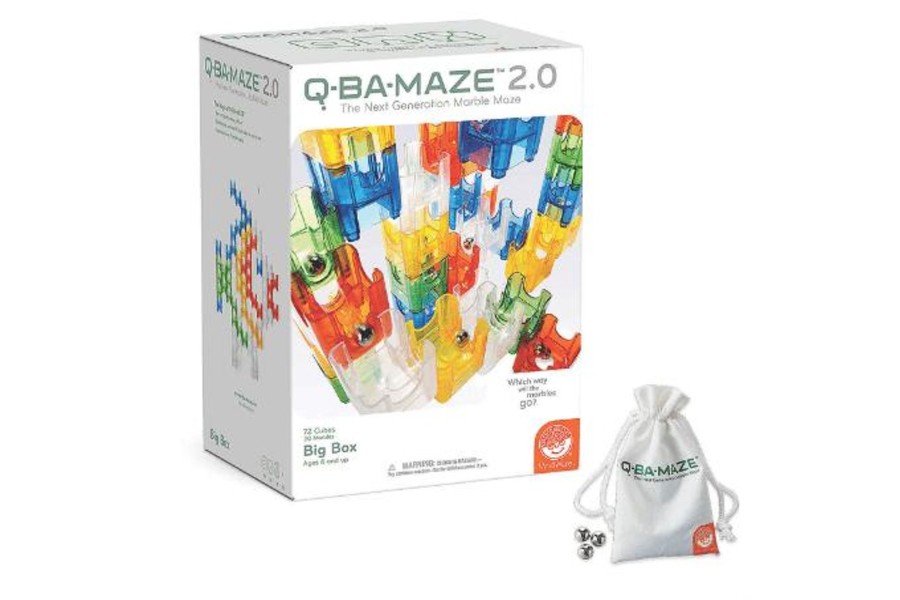 Toys Outset Media | Q-Ba-Maze 2.0 Big Box Marble Run