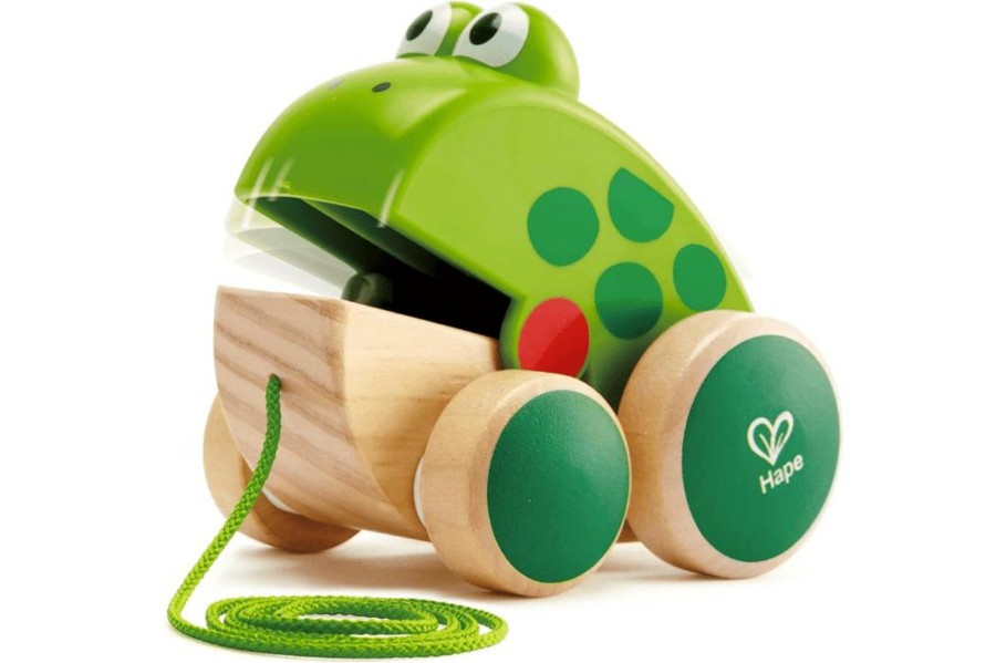 Toys Playwell | Hape Pull-Along Frog