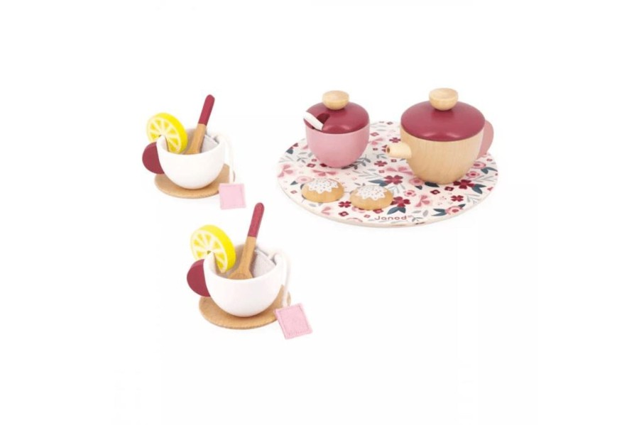 Toys Pierre Belvediere | Janod Wooden Tea Set