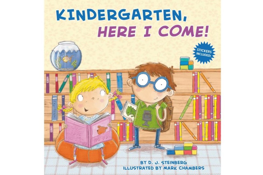 Books Penguin Random House | Kindergarten, Here I Come! By D.J. Steinberg [Soft Cover]