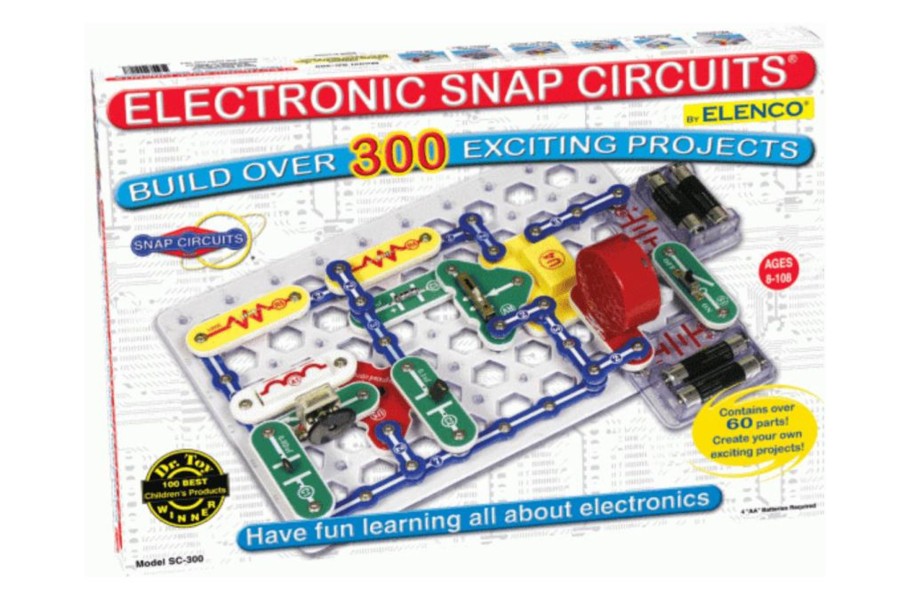 Toys Elenco | Elenco Snap Circuits® 300 (Complete Set)