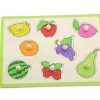 Toys Pierre Belvediere | Fruit Knobbed Puzzle