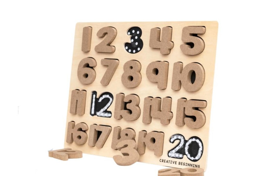 Toys Creative Beginnings | Number Tracing Puzzle