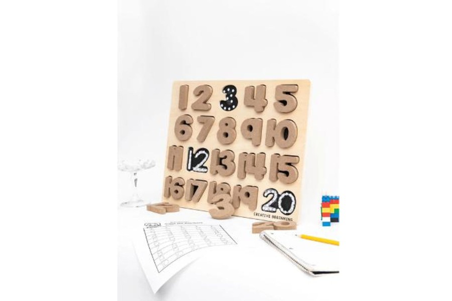 Toys Creative Beginnings | Number Tracing Puzzle