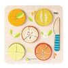 Montessori Materials Tender Leaf | Citrus Fractions Board