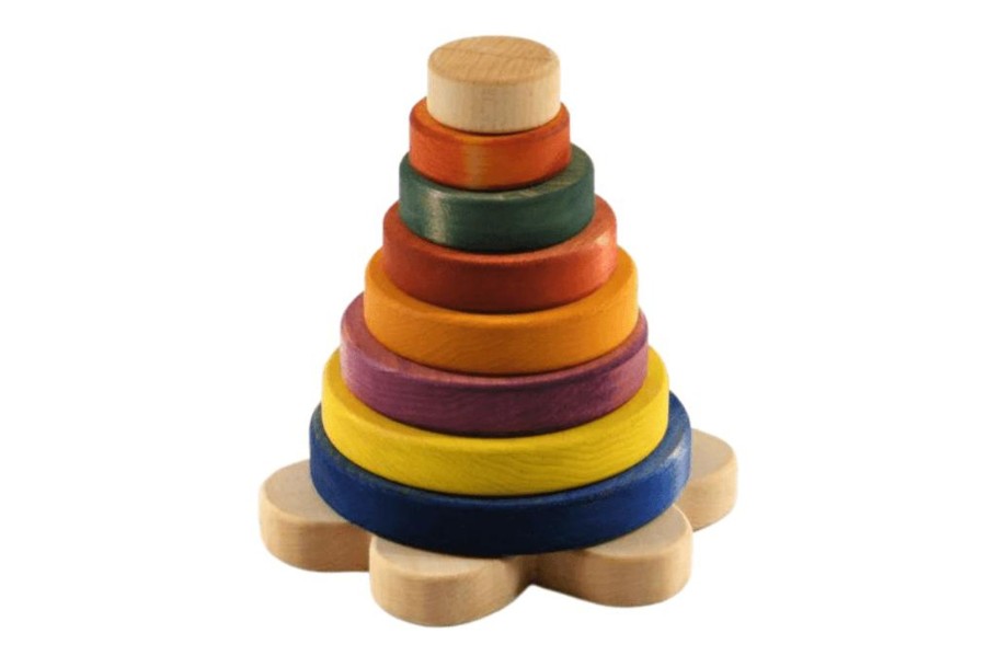 Montessori Materials Le Trusquin Boutique a Bois | Wooden Stacking Toy