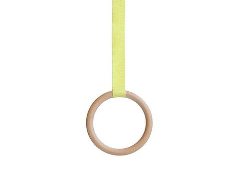 Montessori Materials MVITA | Wooden Ring On A Ribbon