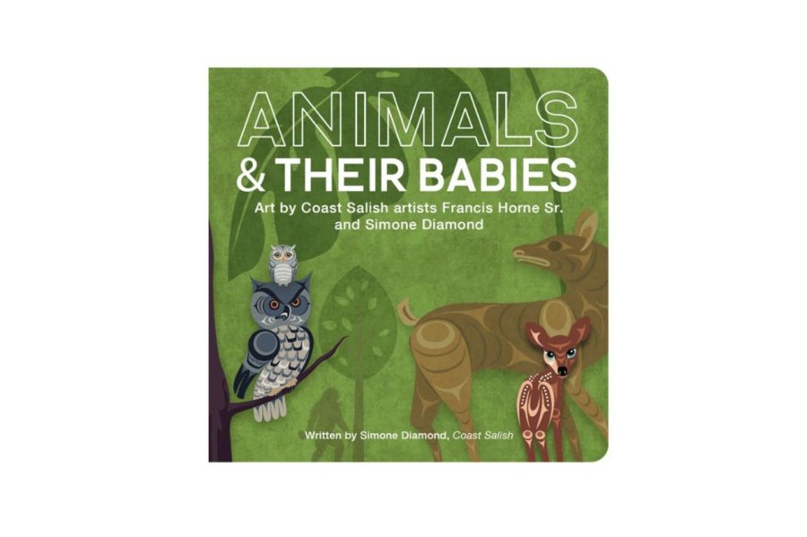 Books Native Northwest | Animals & Their Babies By Francis Horne Sr. And Simone Diamond