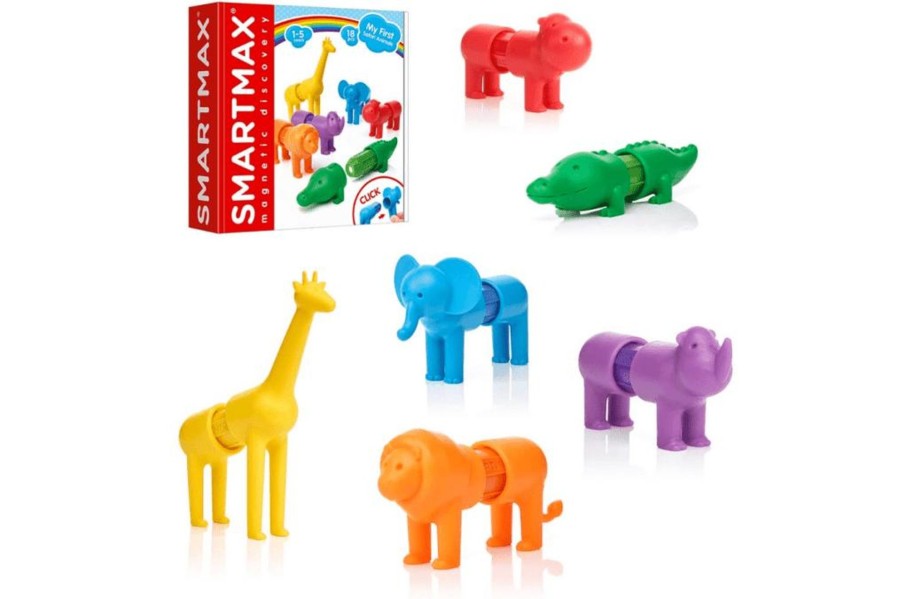 Toys Pierre Belvediere | Smartmax My First Safari Animals - 18Pcs