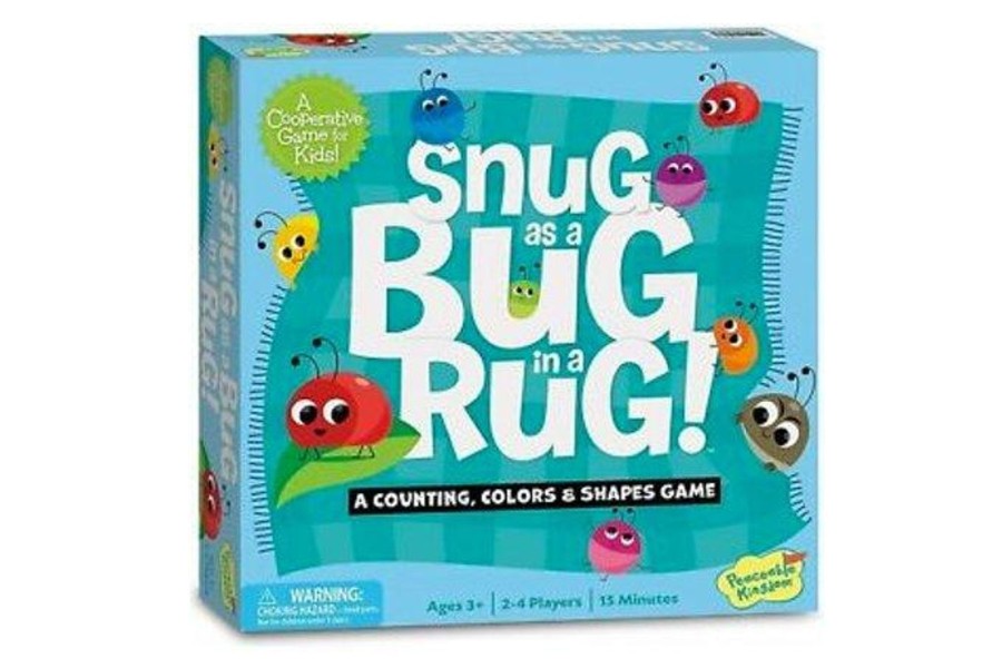 Toys Peaceable Kingdom | Snug As A Bug In A Rug Game