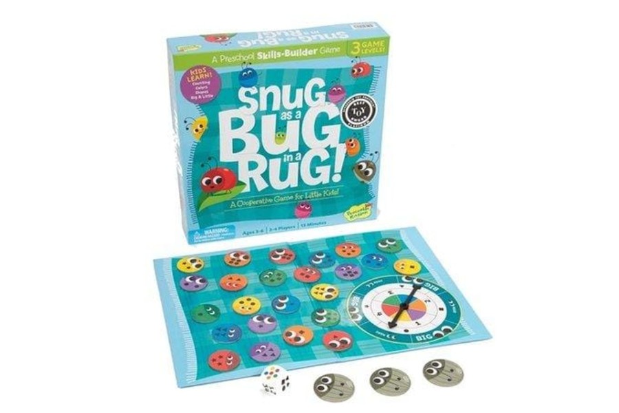 Toys Peaceable Kingdom | Snug As A Bug In A Rug Game