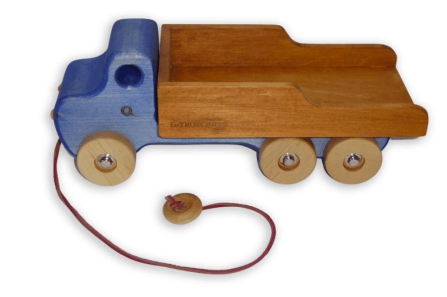 Toys Le Trusquin Boutique a Bois | Wooden Transport Truck