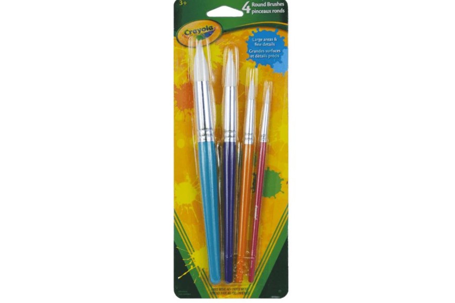 Montessori Materials Crayola | Crayola Round Brush Set (4 Count)