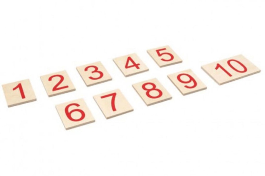 Montessori Materials Tout About Toys | Printed Numerals