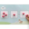 Toys Dough Parlour | Let'S Dough Math Playmat - Farm Friends