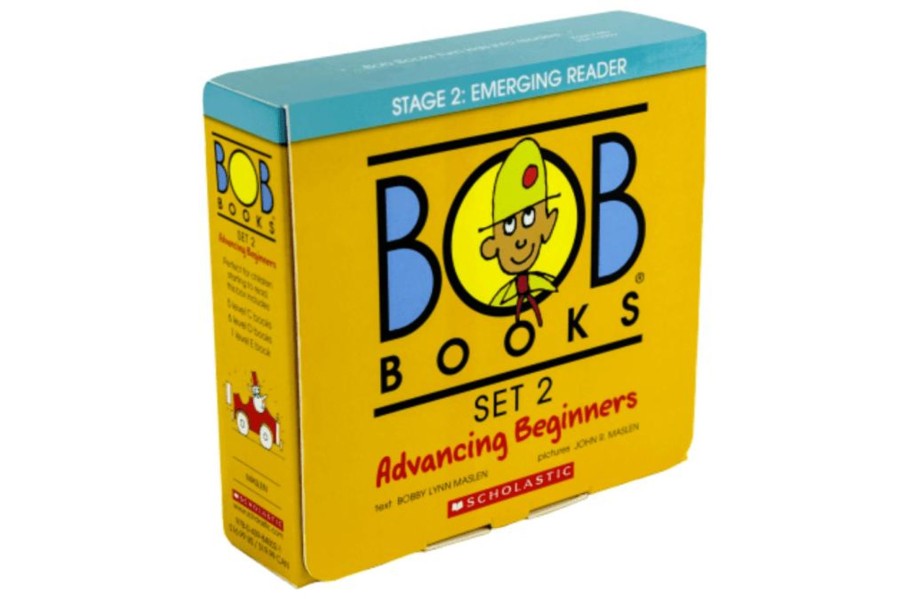 Toys Scholastic | Bob Books Set 2: Advancing Beginners [Stage 2: Emerging Reader]