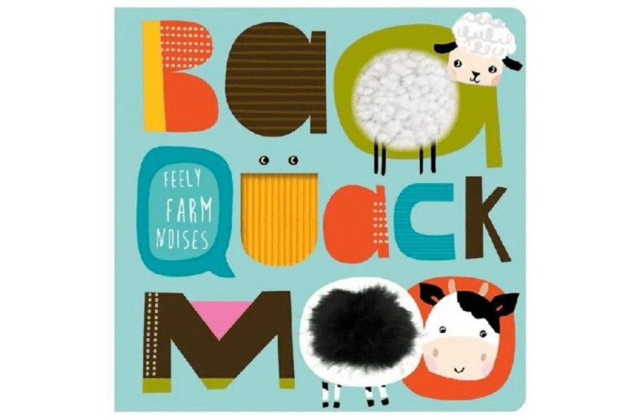 Books Fire the imagination | Baa Quack Moo Board Book