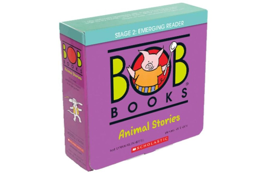 Toys Scholastic | Bob Books: Animal Stories [Stage 2: Emerging Reader]