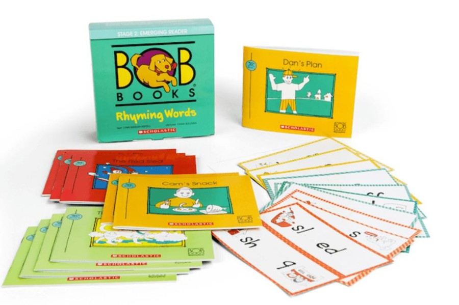 Toys Scholastic | Bob Books: Rhyming Words [Stage 1: Learning To Read]