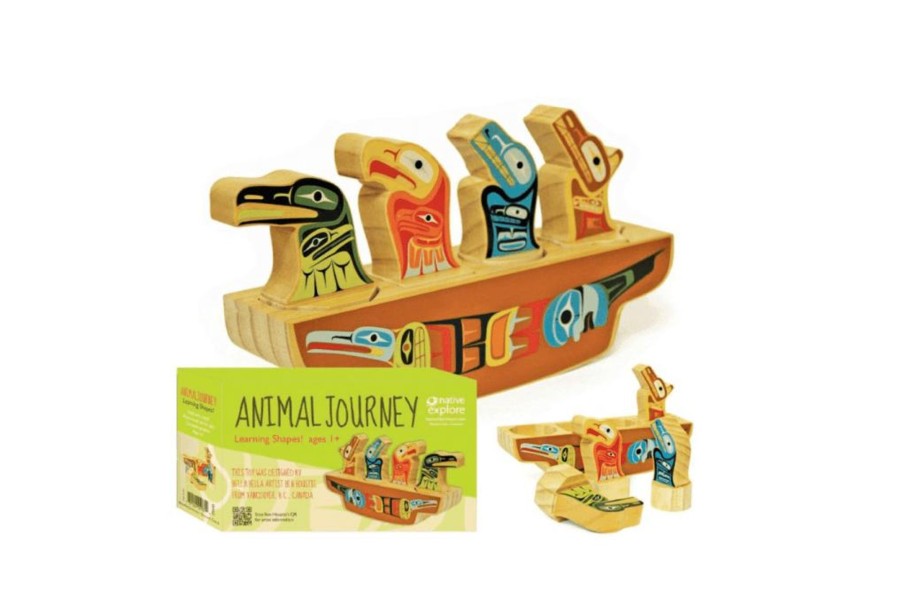 Toys Native Northwest | Learning Shapes - Animal Journey By Ben Houstie