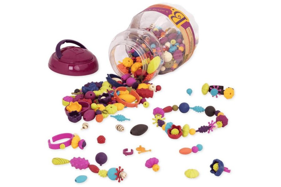 Montessori Materials K.I.D. Toys Inc. | Pop-Arty Click Beads (500 Pieces)