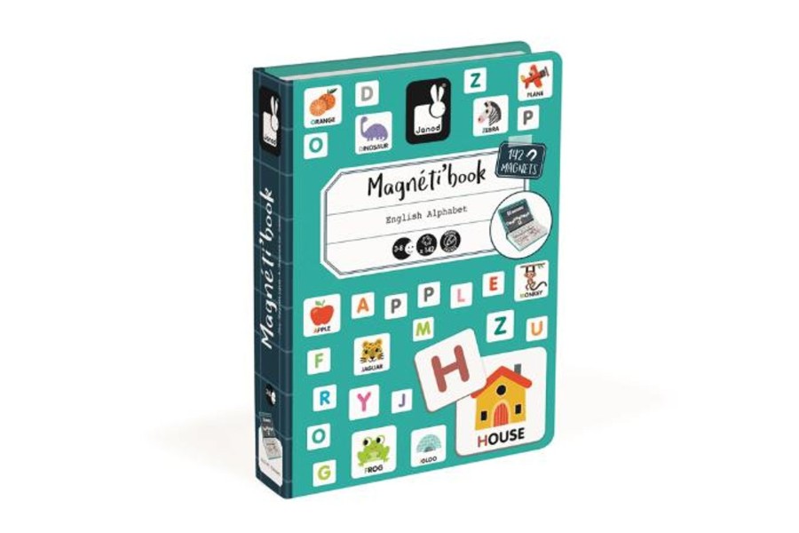 Toys Pierre Belvediere | English Alphabet Magneti'Book