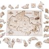 Montessori Materials Toy Makers of Lunenburg | Wooden Map Of Canada Puzzle