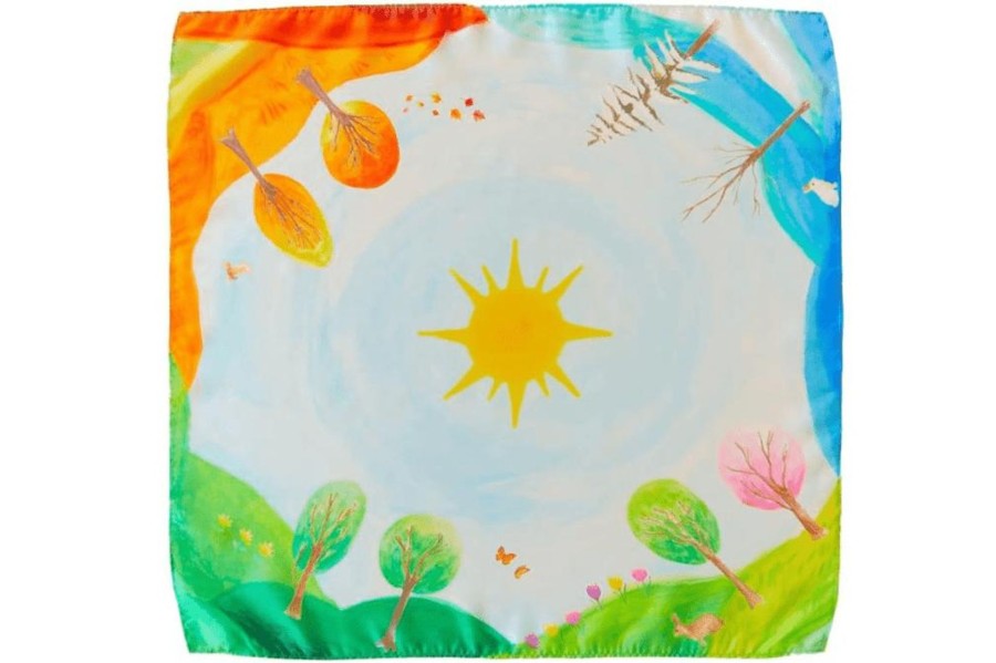 Montessori Materials Sarah's Silks | Sarah'S Silks Playmap - Circle Of The Sun