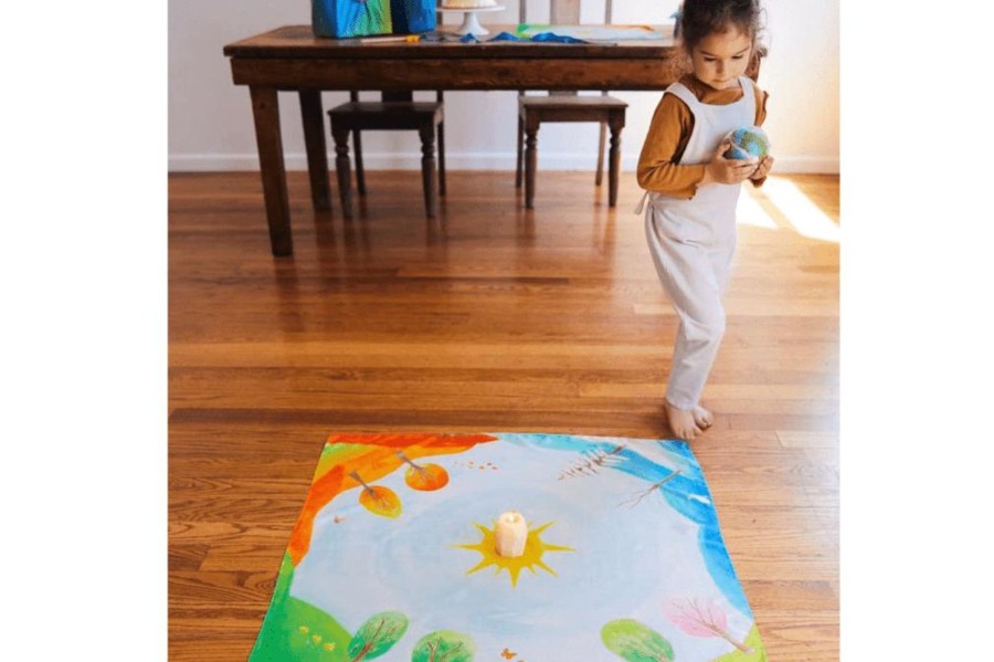 Montessori Materials Sarah's Silks | Sarah'S Silks Playmap - Circle Of The Sun