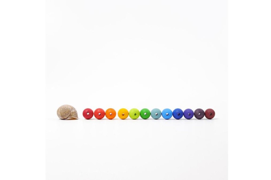 Montessori Materials Fire the Imagination | Grimm'S Wooden Beads