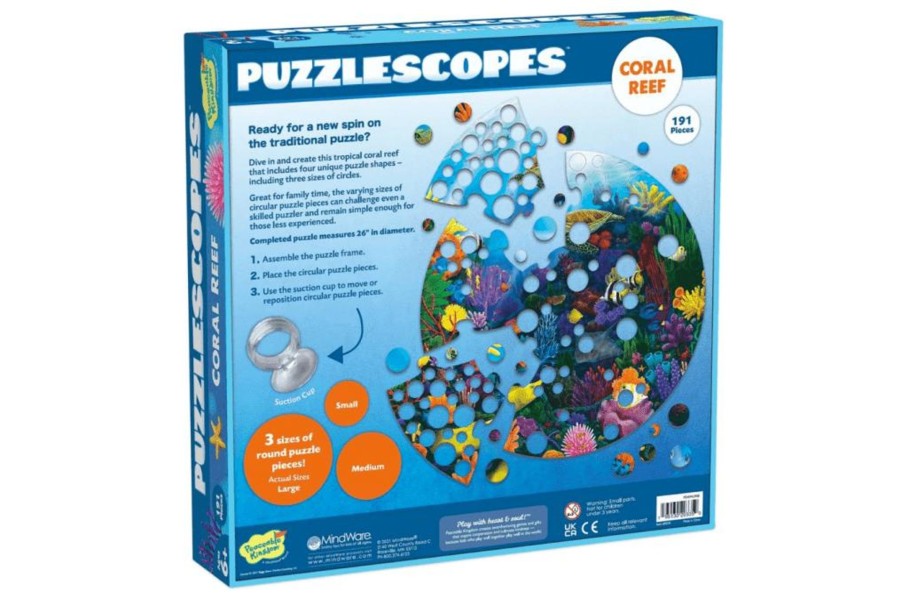 Toys Peaceable Kingdom | Coral Reef Jigsaw Puzzle