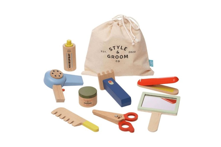 Toys Manhattan Toy | Style & Groom Wooden Hair Styling Set