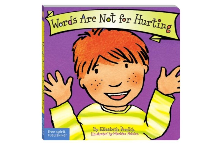 Montessori Materials Raincoast Books | Words Are Not For Hurting By Elizabeth Verdick