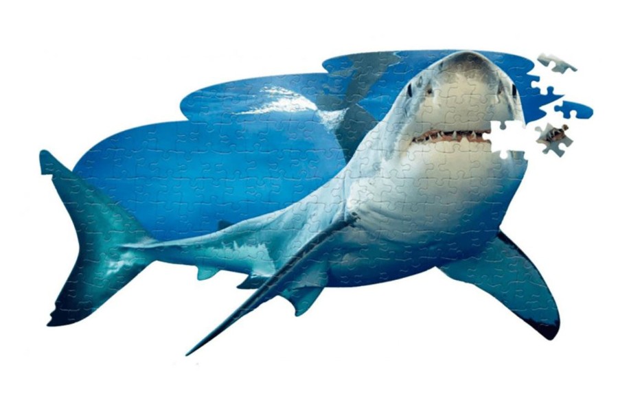 Toys Outset Media | I Am A Shark Puzzle - 100 Pieces